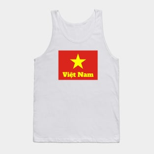 Vietnam in Vietnamese Flag Tank Top